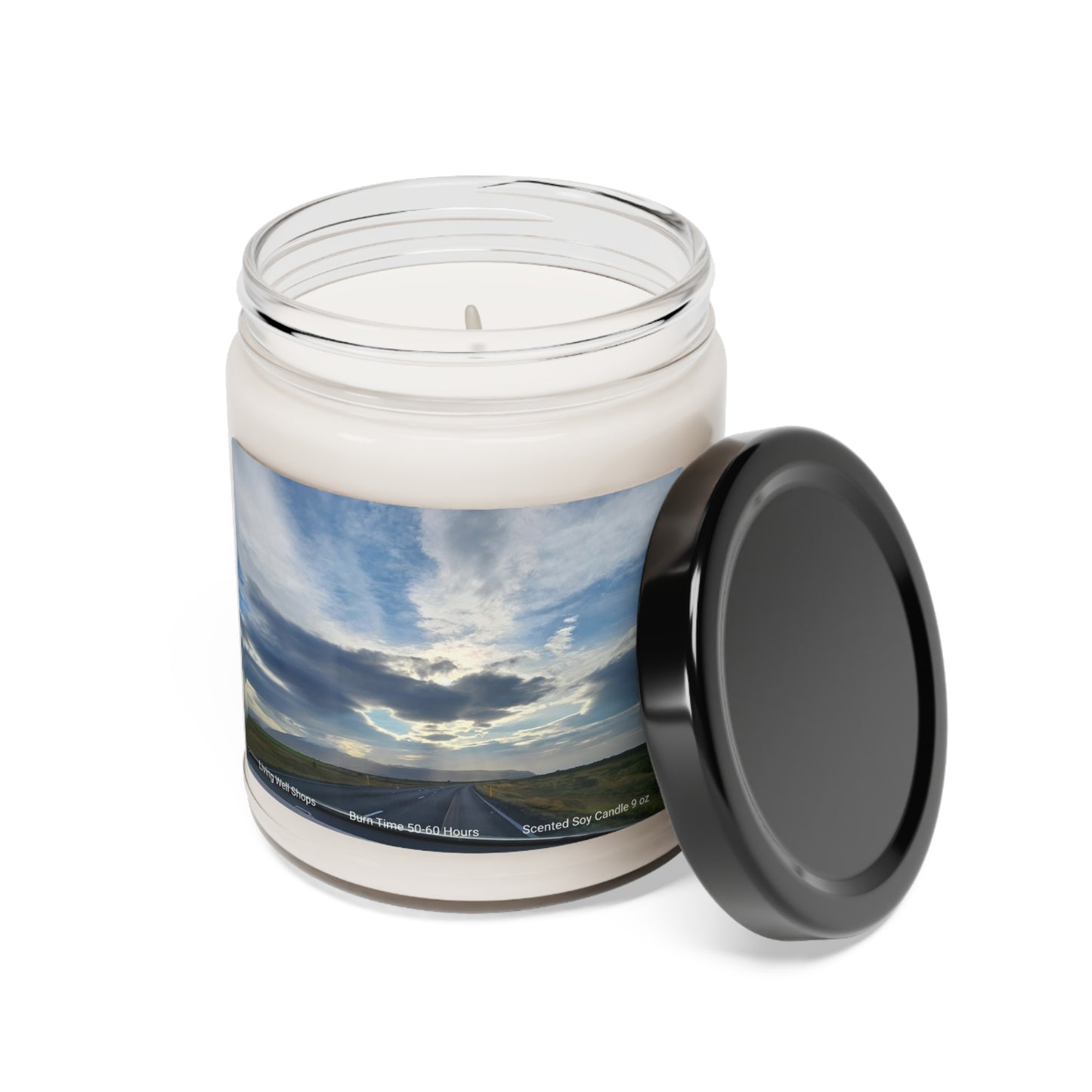 Beautiful Evening Sky Scented Soy Candle, 9oz