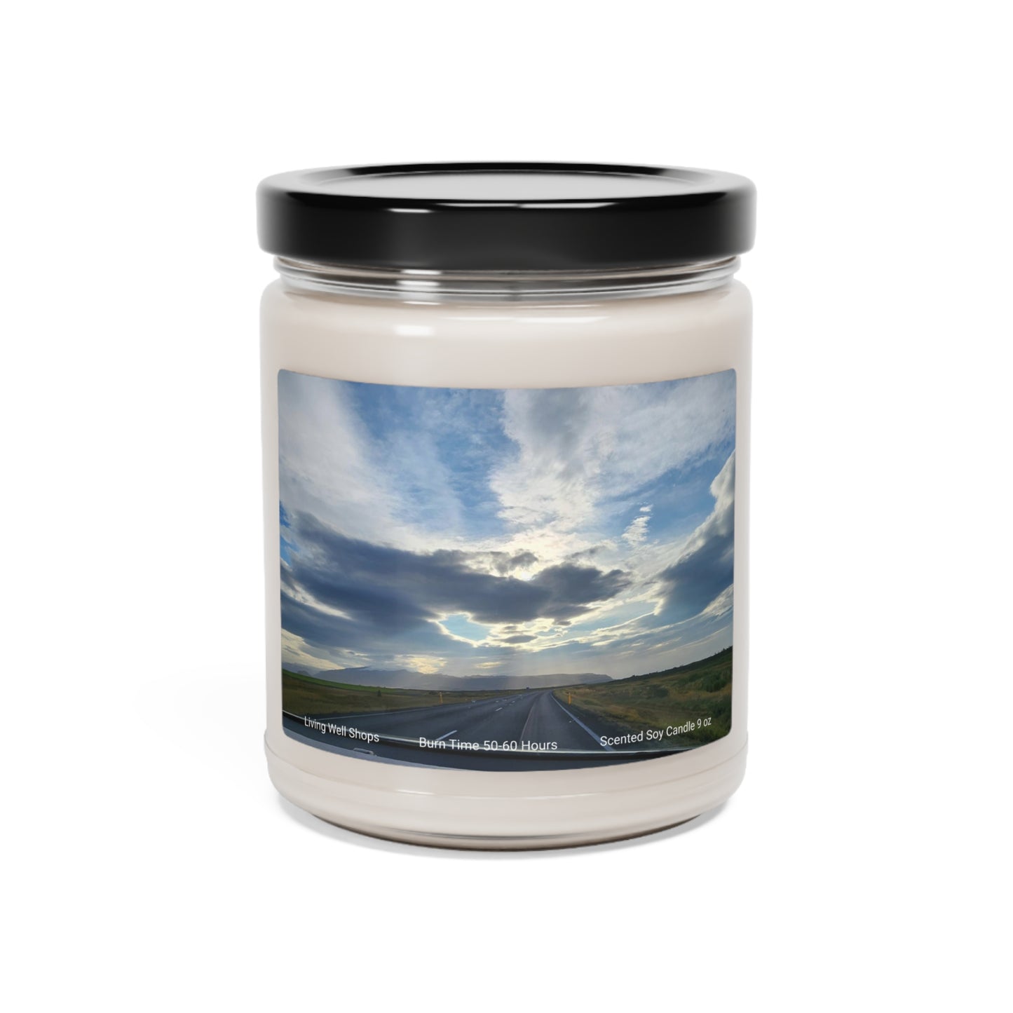 Beautiful Evening Sky Scented Soy Candle, 9oz