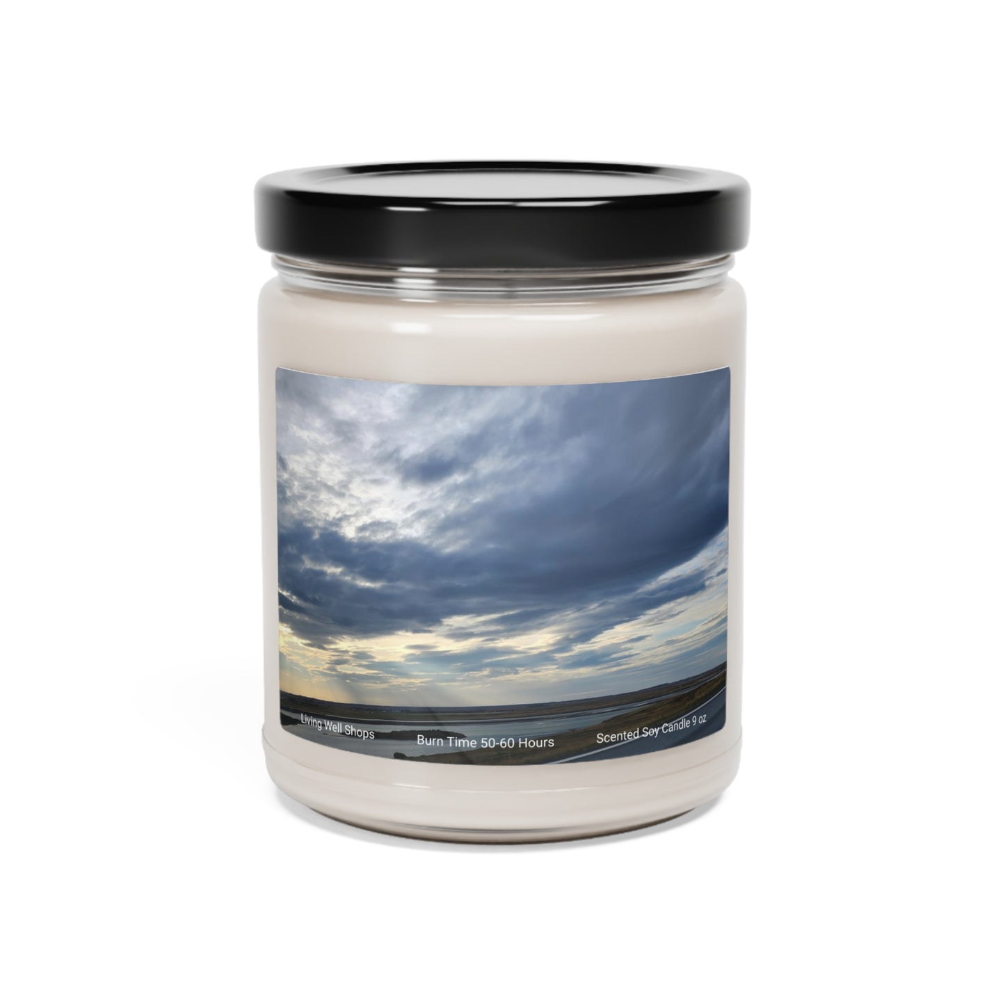 Beautiful Evening Sky Scented Soy Candle, 9oz