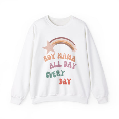 Boy Mama - Unisex Heavy Blend™ Crewneck Sweatshirt