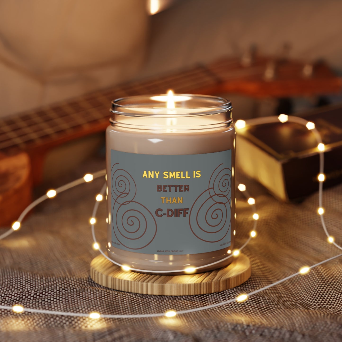 Any Smell is Better than C-DIFF Scented Soy Candles, 9oz.