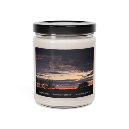 Beautiful Evening Sky Scented Soy Candle, 9oz