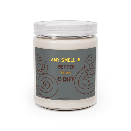 Any Smell is Better than C-DIFF Scented Soy Candles, 9oz.