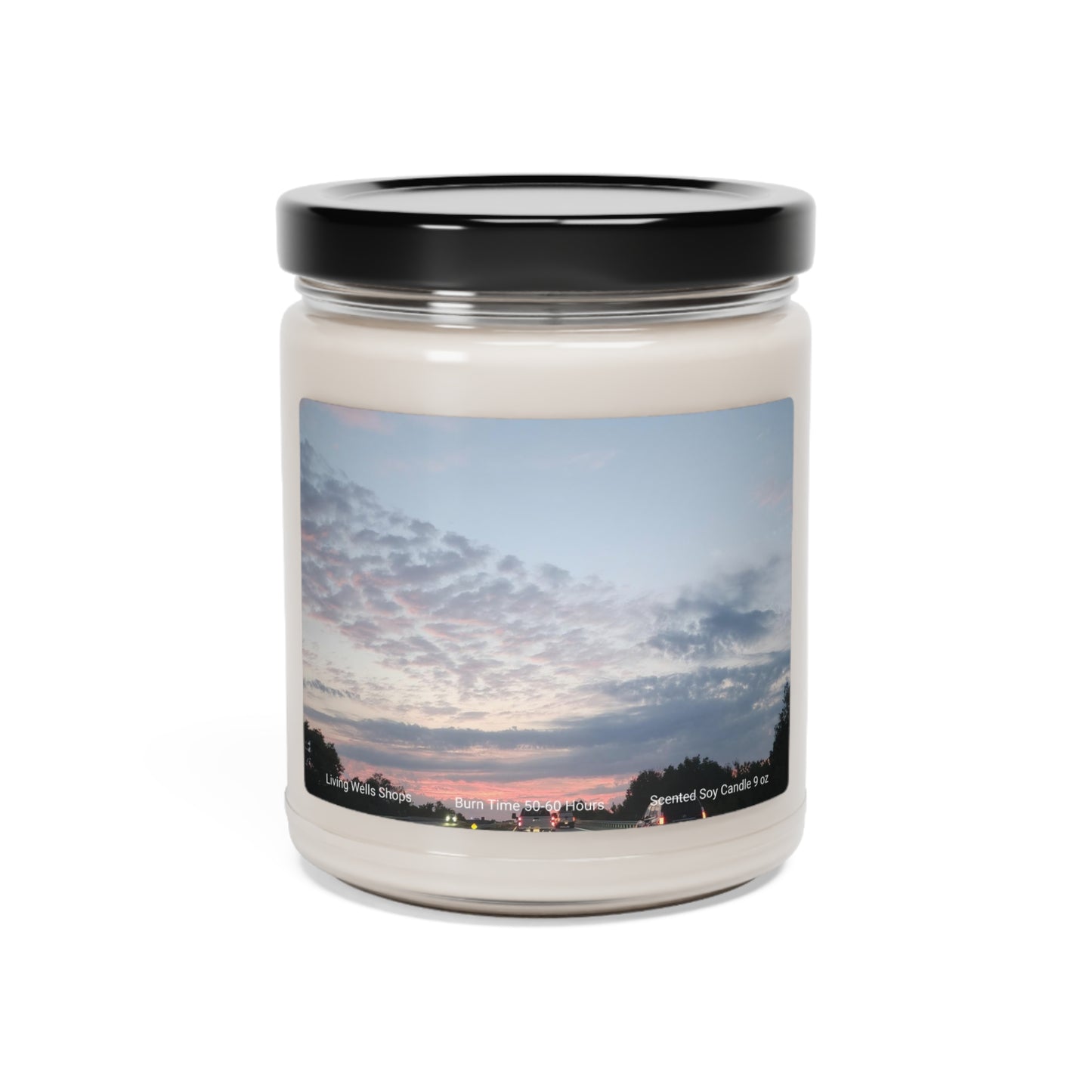 Beautiful Evening Sky Scented Soy Candle, 9oz