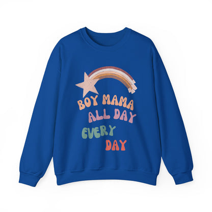 Boy Mama - Unisex Heavy Blend™ Crewneck Sweatshirt