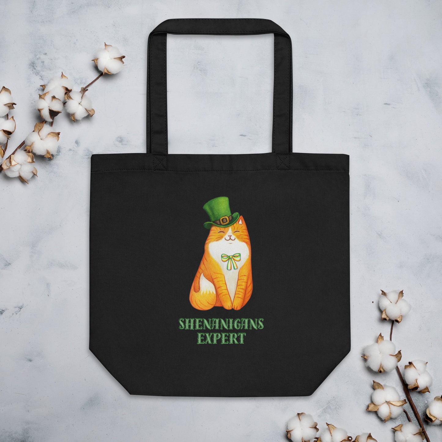 St. Patrick's Day Shenanigans Expert Cat - Eco Tote Bag