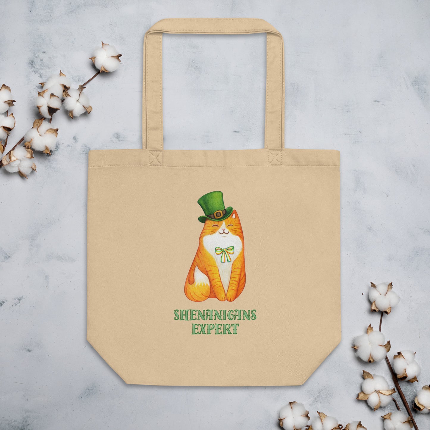 St. Patrick's Day Shenanigans Expert Cat - Eco Tote Bag