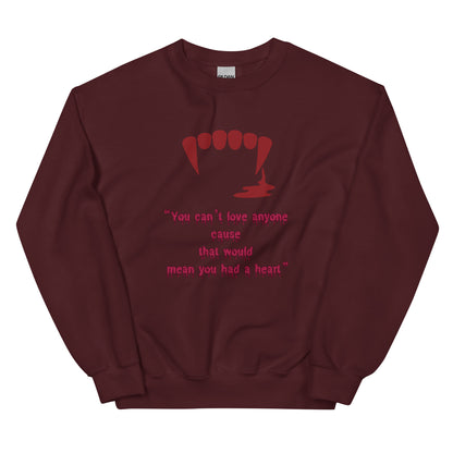 O.R. Vampire Sweatshirt - Unisex Front & Back Design