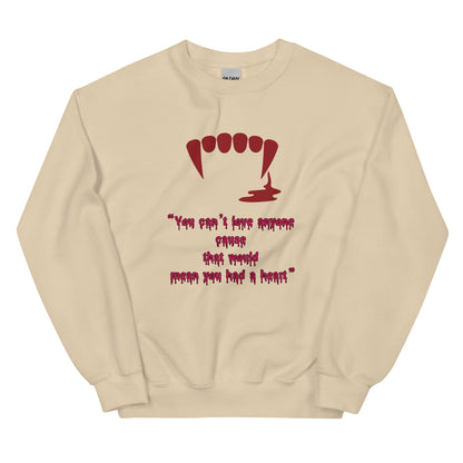 O.R. Vampire Sweatshirt - Unisex Front & Back Design