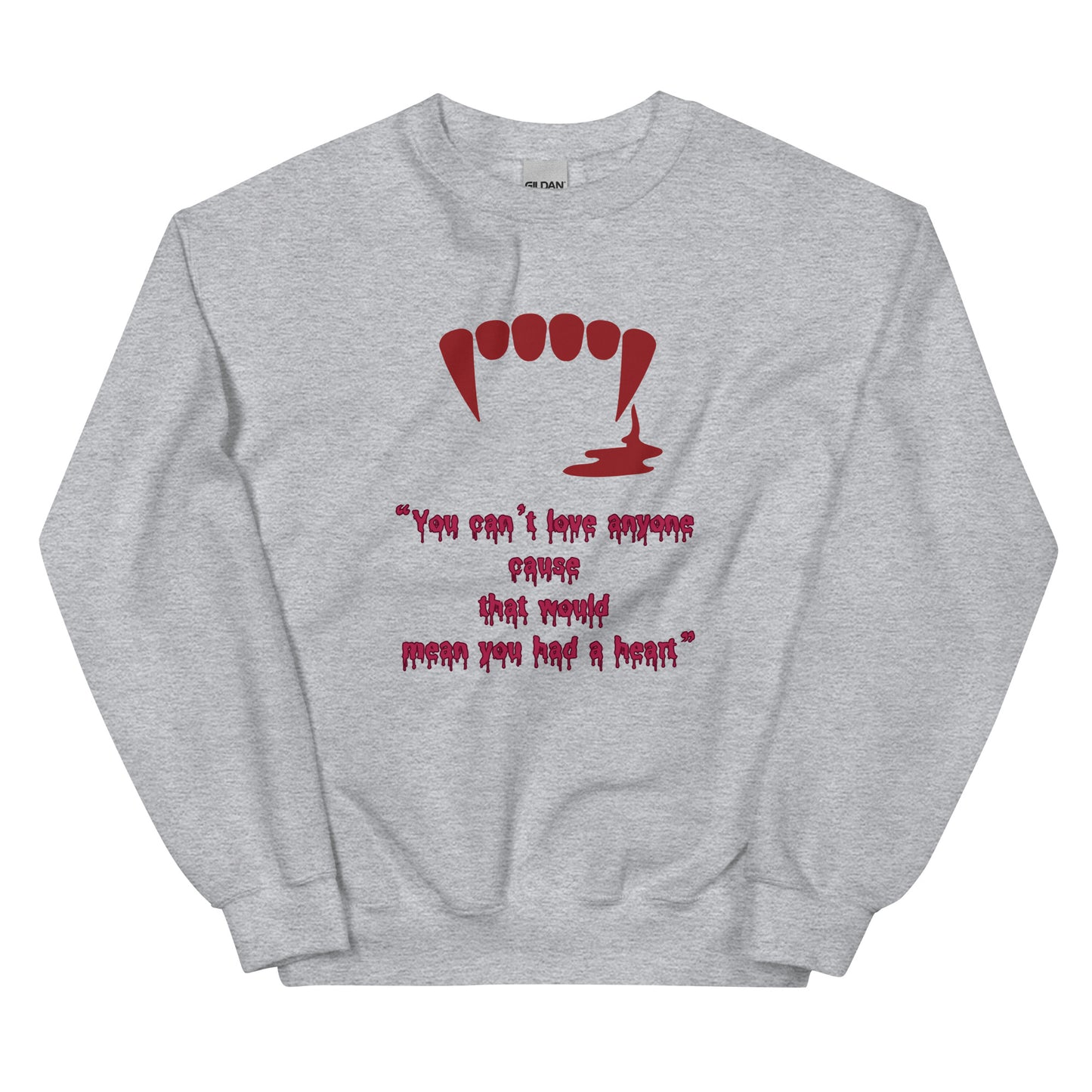 O.R. Vampire Sweatshirt - Unisex Front & Back Design