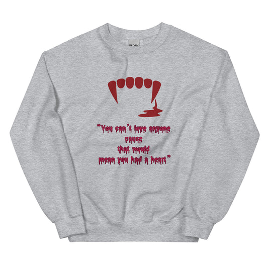 O.R. Vampire Sweatshirt - Unisex Front & Back Design